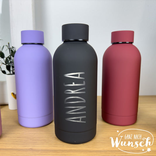 350 ML Trinkflasche, gravierte Flasche, Wasserflasche, personalisierte Flasche, personalisierte Trinkflasche, Geburtstag, Weihnachten, Gastgeschen