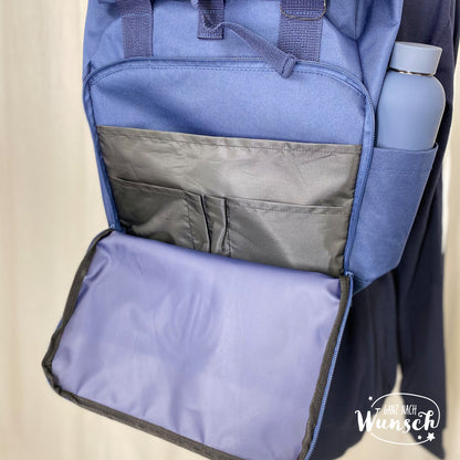 ETB | geräumiger Rolltop Rucksack | 19 Liter