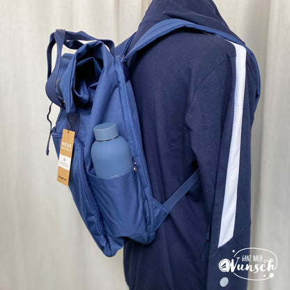 ETB | geräumiger Rolltop Rucksack | 19 Liter