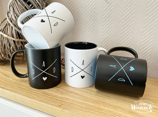 Für Ihn - DAD - Tasse mit Lasergravur