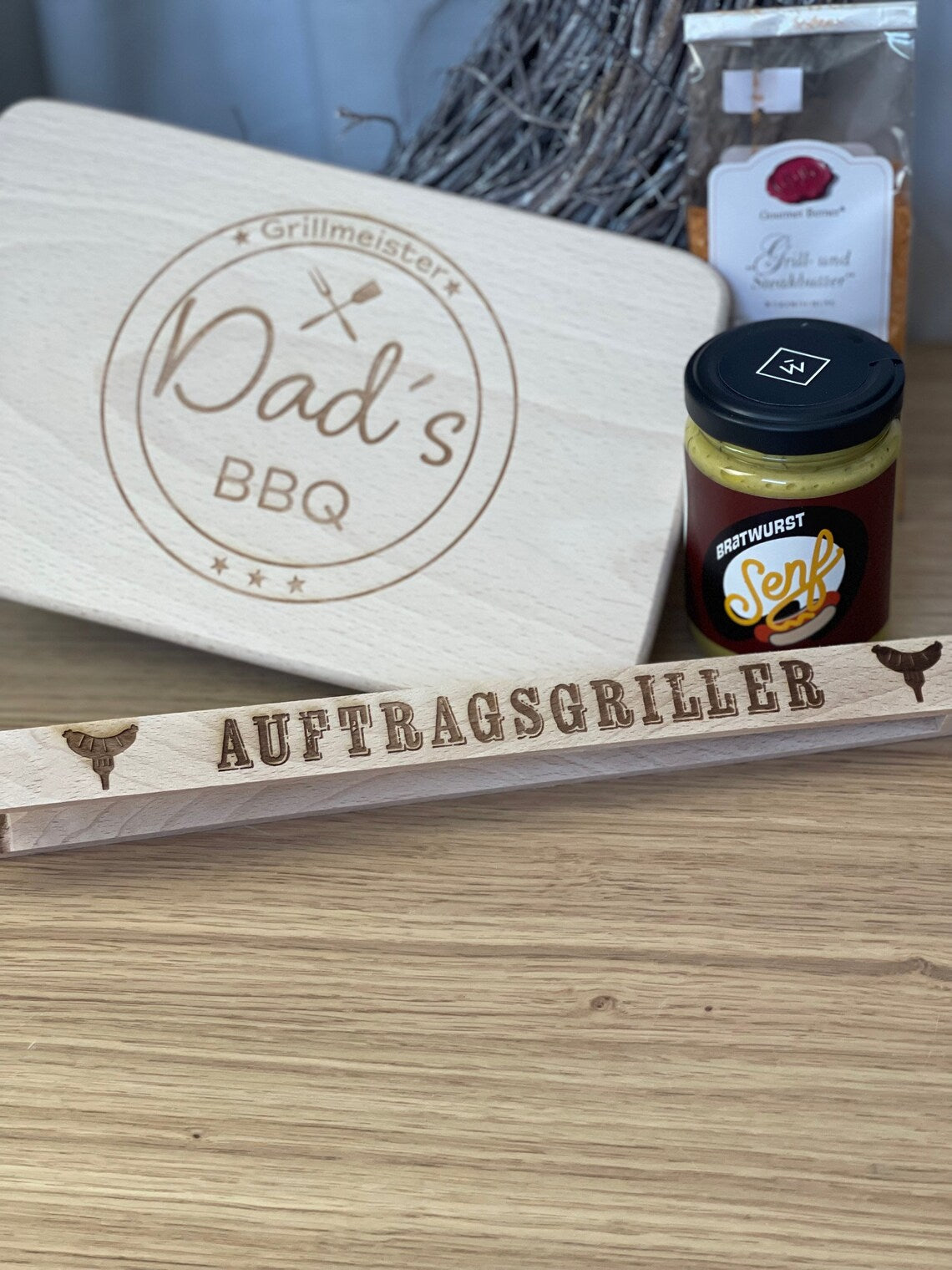 Personalisierte Grillzange | Grillzange | Geschenk zum Vatertag | Papa | Geschenk zum Geburtstag | Männergeschenk | Opa, Papa, Patenonkel