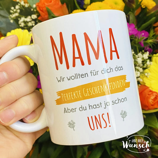 Tasse Mama | Keramik Tasse | Becher | Keramiktasse | Geschenk Mama | personalisiertes Geschenk | Weihnachtsgeschenk für Mutter