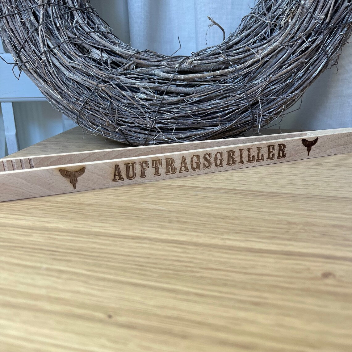 Personalisierte Grillzange | Grillzange | Geschenk zum Vatertag | Papa | Geschenk zum Geburtstag | Männergeschenk | Opa, Papa, Patenonkel