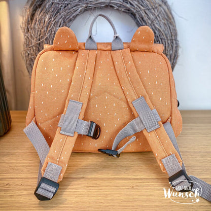 Kinder Rucksack personalisiert | Trixie Baby | Tiermotiv | Wanderrucksack Schule | Tasche für Kinder | Backpack Kids | Kindergartenrucksack